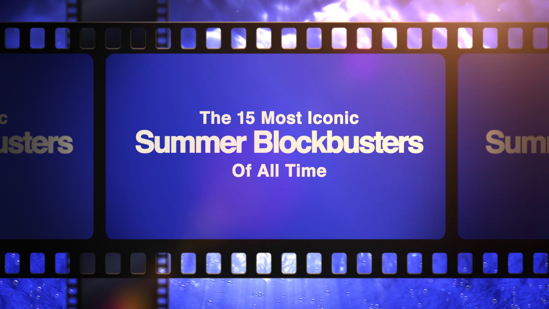 Iconic Summer Blockbusters